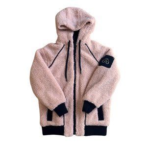 Moose Knuckles Sherpa Jacket (Dusty Rose)